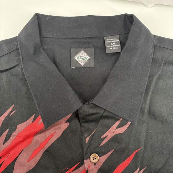 Tabasco Other - Tabasco Shirt Men's XXL Black Button Up McIlhenny Co Sports Wear Alligator
